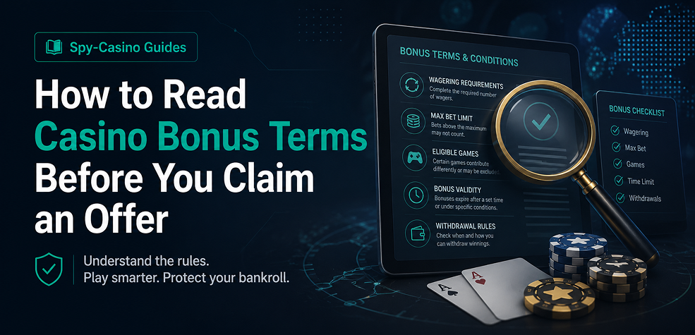 How to Read Casino Bonus Terms Before You Claim an Offer