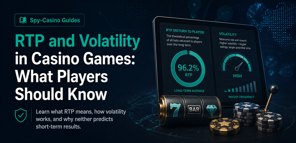 RTP and Volatility in Casino Games: What Players Should Know