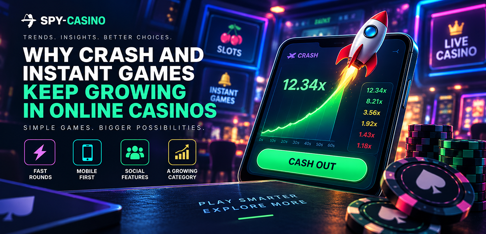 Why Crash and Instant Games Keep Growing in Online Casinos banner