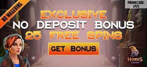 No Deposit Bonus at Horus Casino