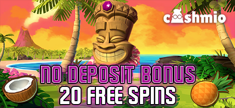 No deposit bonus in Cashmio Casino No deposit bonus in Cashmio Casino