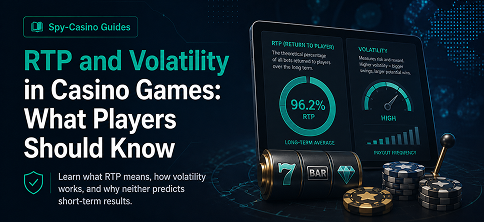 RTP and Volatility in Casino Games: What Players Should Know