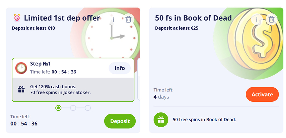 Vegas Casino bonuses tested