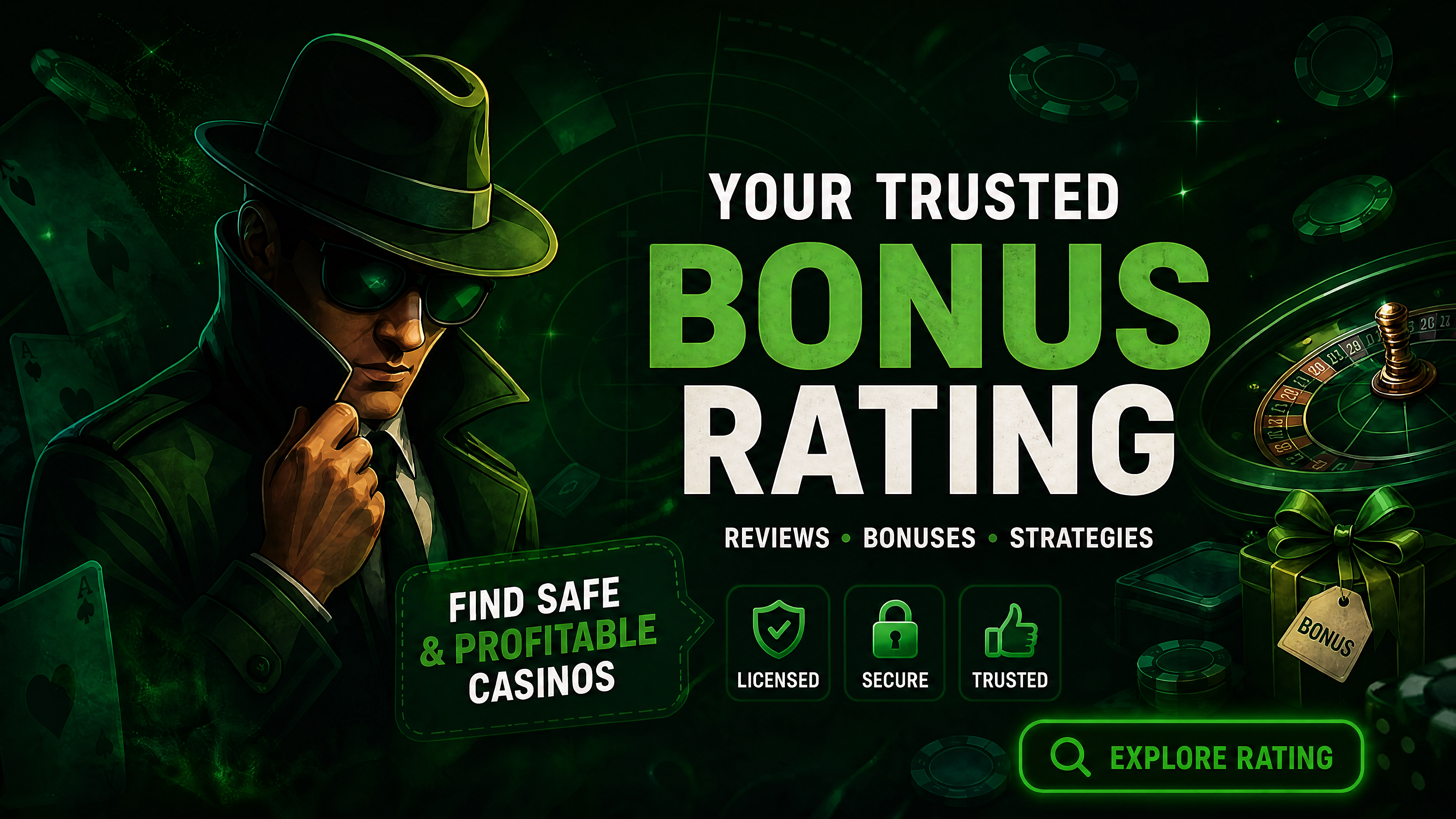 Spy-Casino bonuses rating