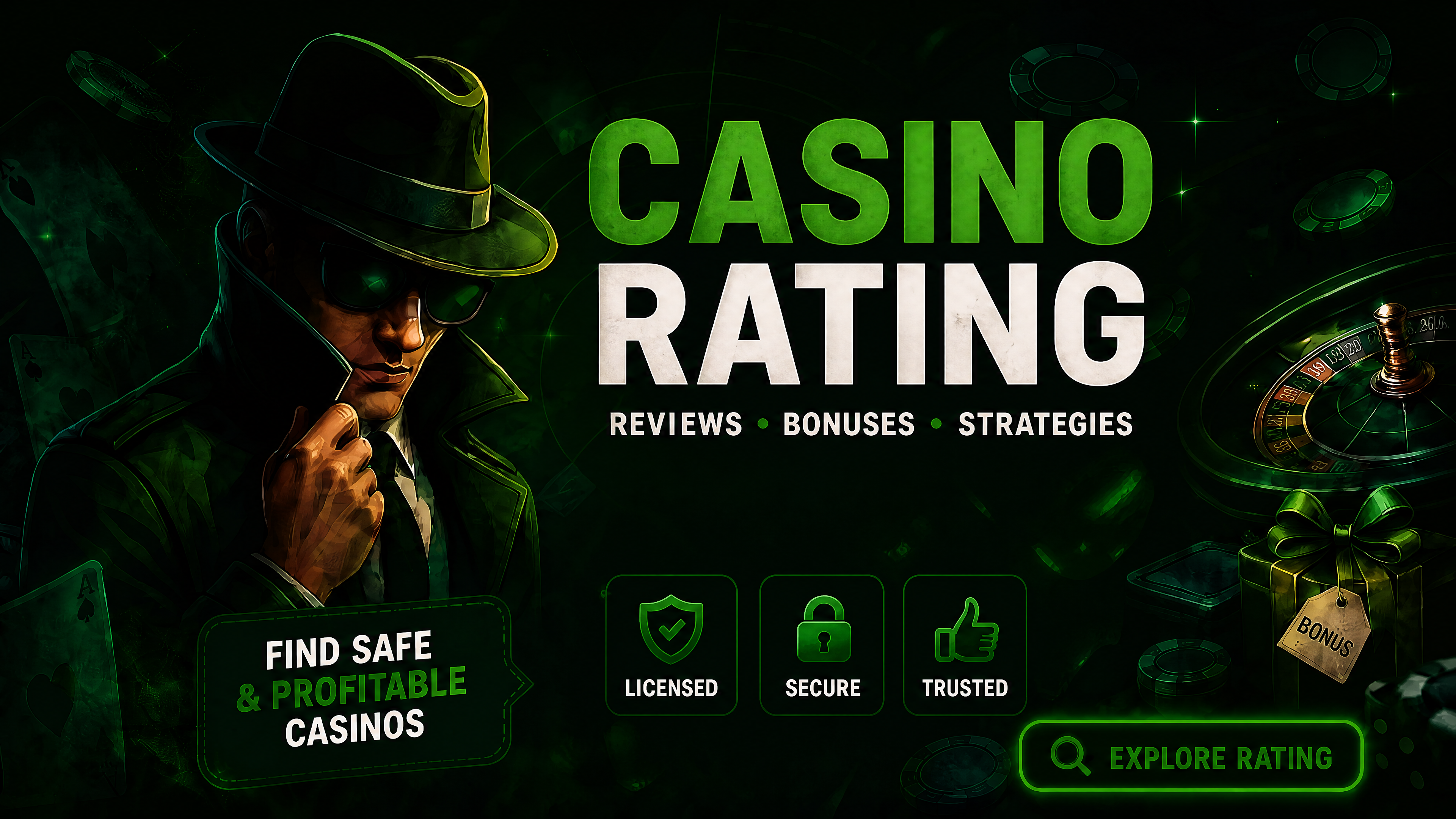 Spy-Casino bonuses rating