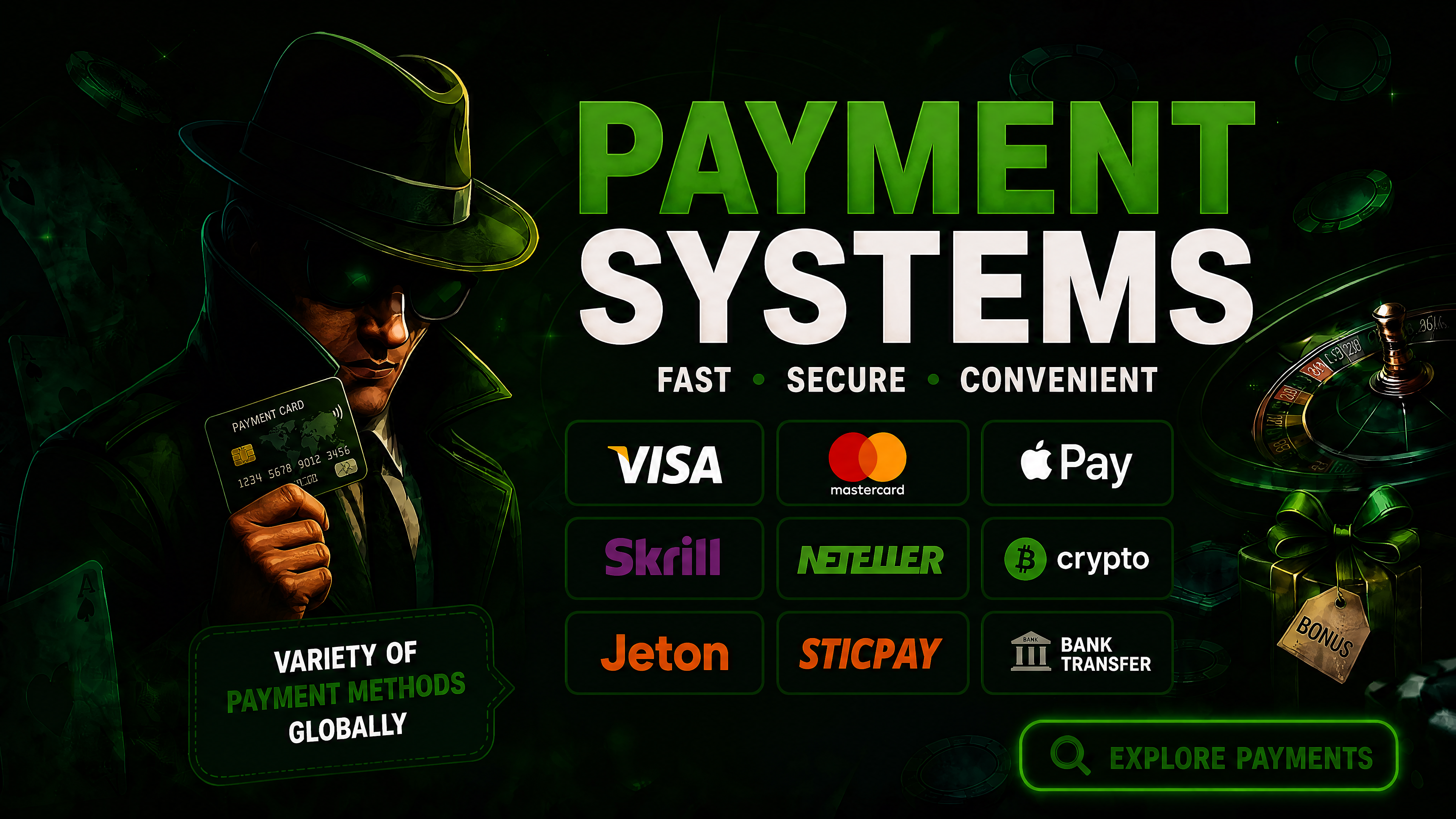 Spy-Casino bonuses rating