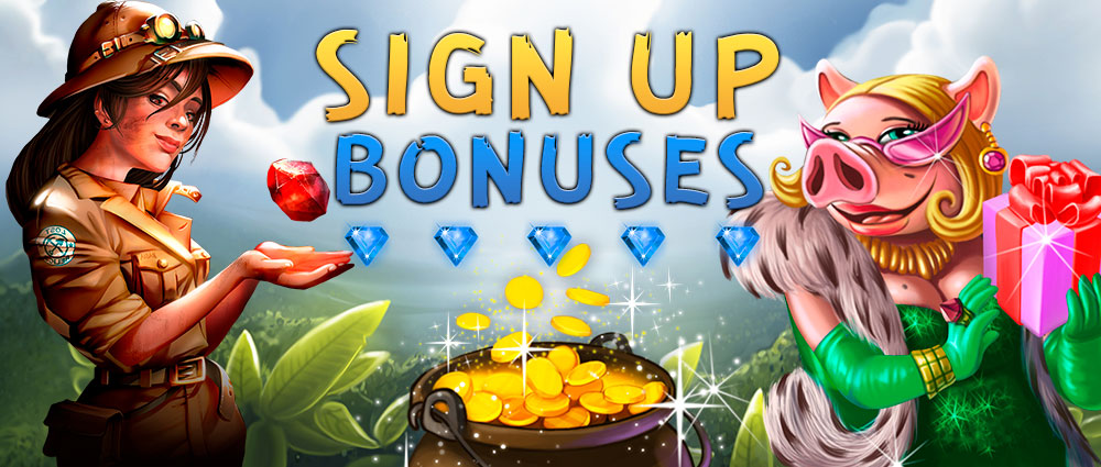 free money sign up bonus casino